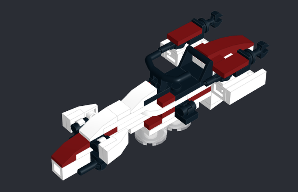 Lego BARC Speeder (accurate size + sturdy)