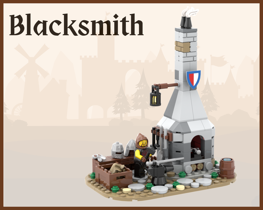 Lego Medieval Blacksmith