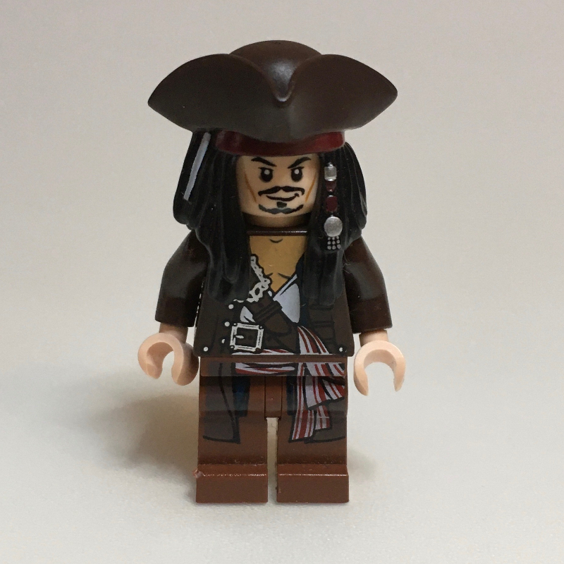 Lego Captain Jack Sparrow with Tricorne
