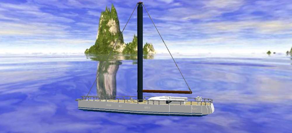 Lego Sailyacht 1