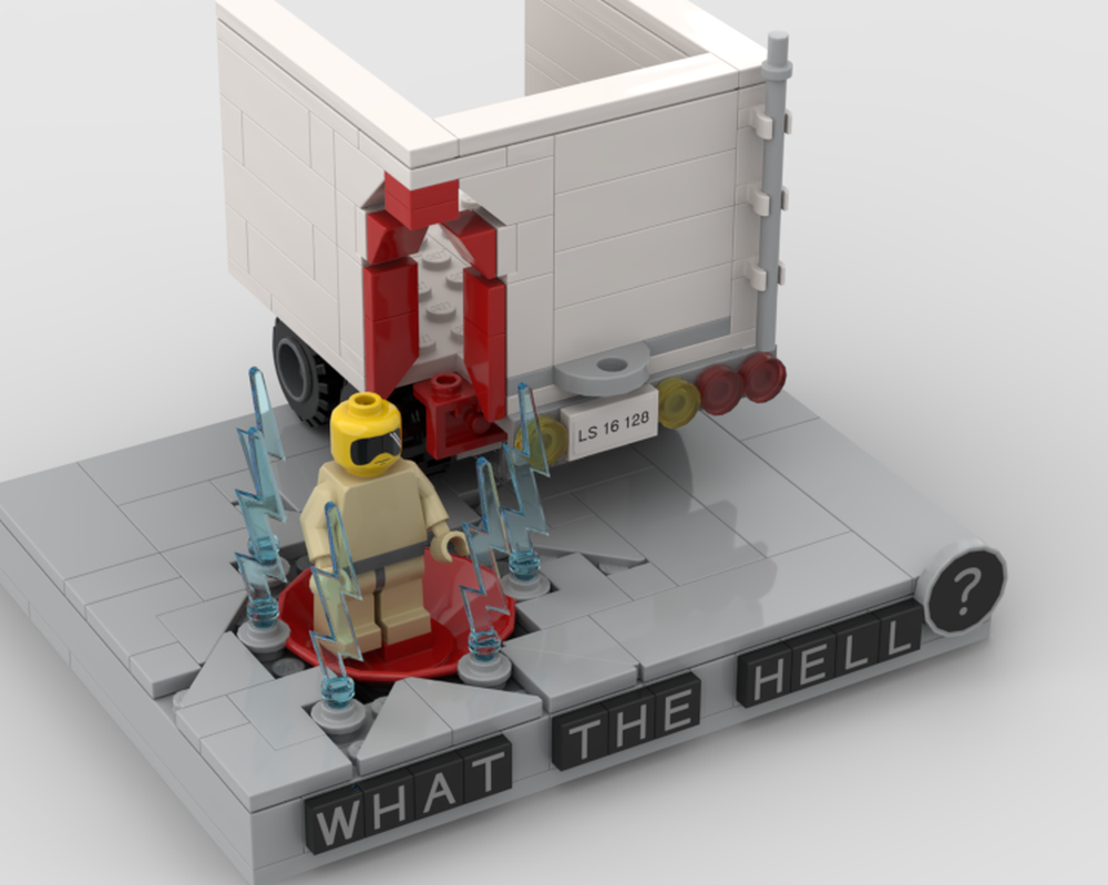 Lego The Terminator Arrives! Diorama