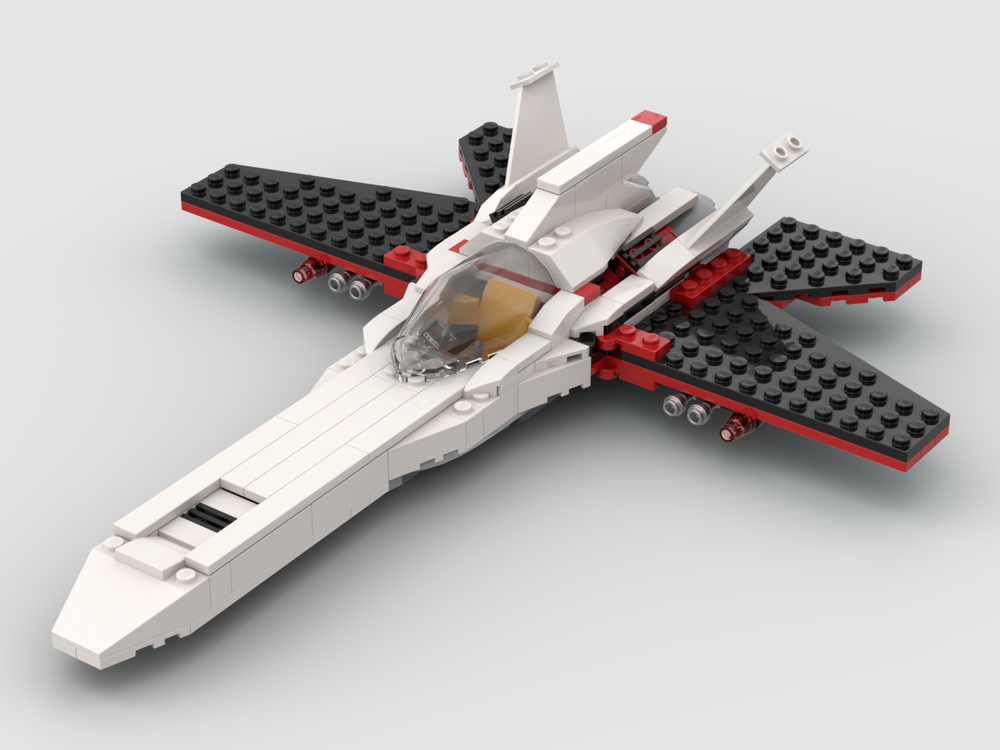 Lego Switchblade - Custom Non-IP Starfighter