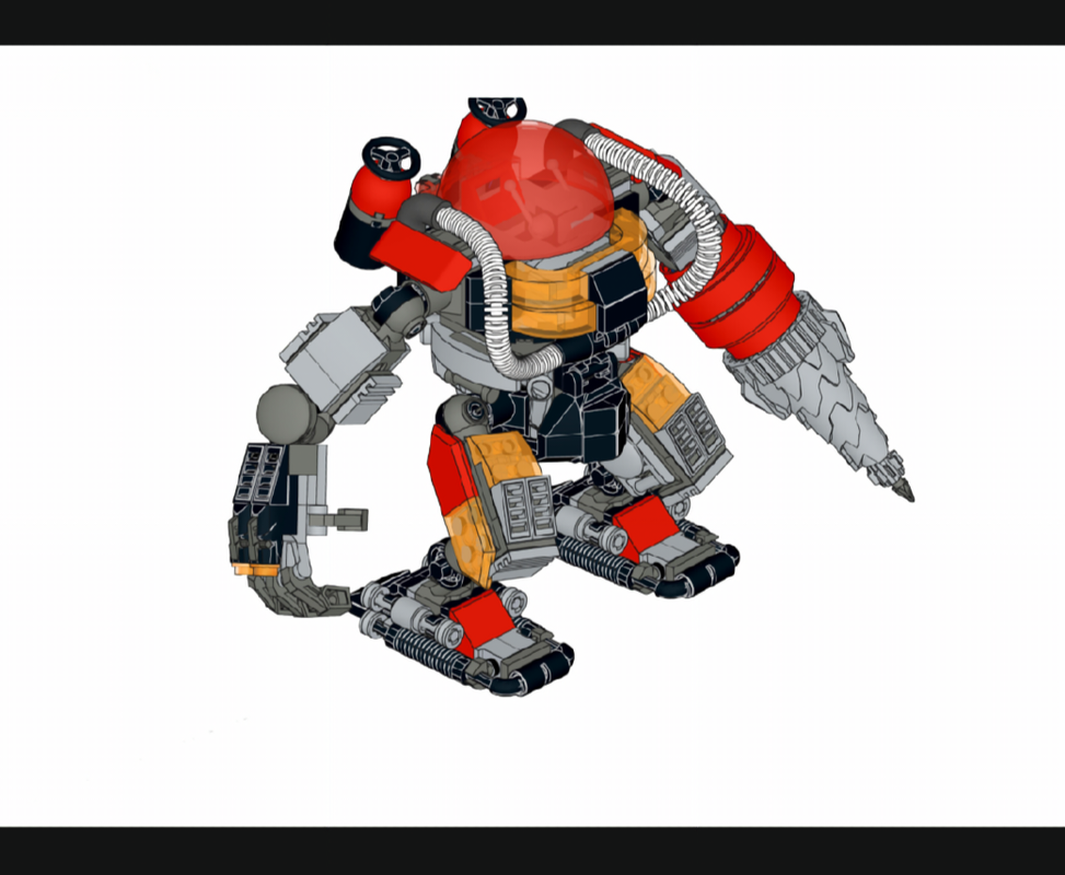 Lego mini robot for kids
