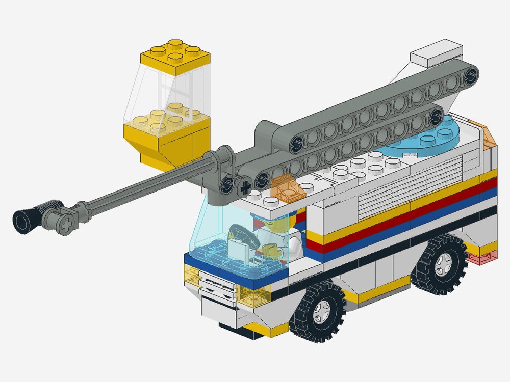 Lego Airplane Deicing Vehicle