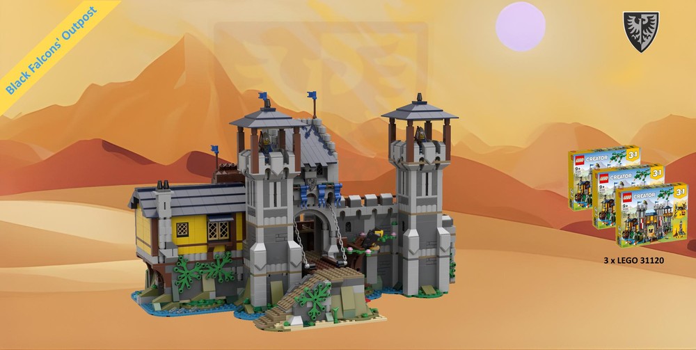 Lego Black Falcons' Outpost