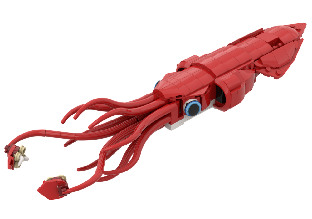 Lego Colossal Squid (Mesonychoteuthis hamiltoni)