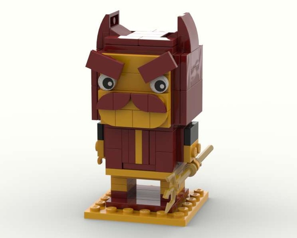 Lego Sparky Sun Devil Brickhead