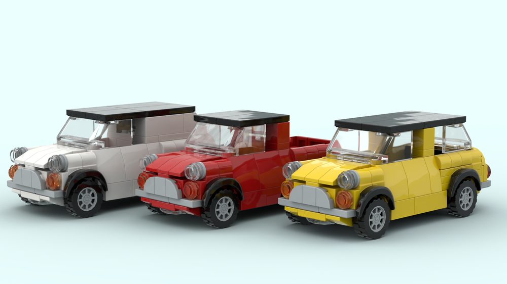 Lego Mini Cooper Multi Pack - 5 Stud Wide