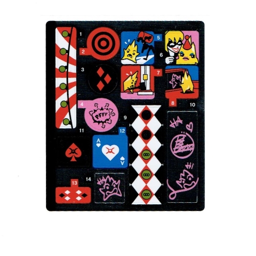 Lego Sticker Sheet for Set 41236-1 / [No Color/Any Color]