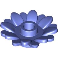 Lego Plant, Sunflower 2 x 2 with 16 Petals / Blue Violet