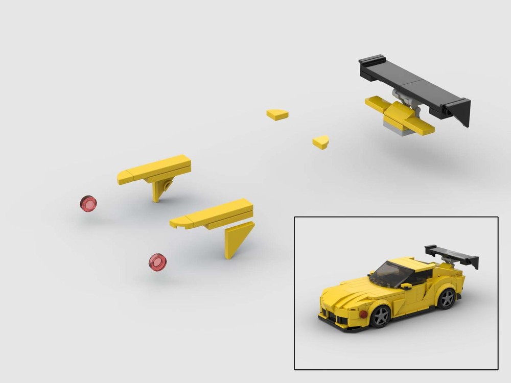 Lego Supra GR Add on Wing