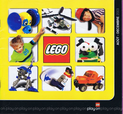 Lego 2003 Large French August - December (422.6387-FR)