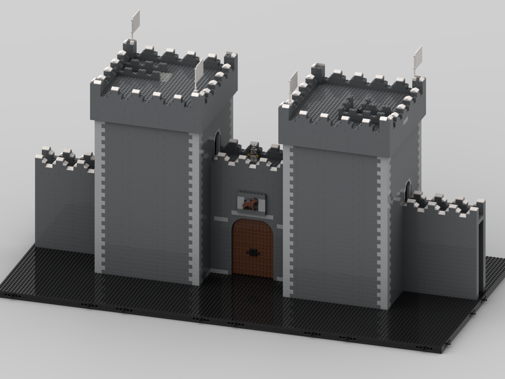 Lego GOT Winterfell Castle Entry