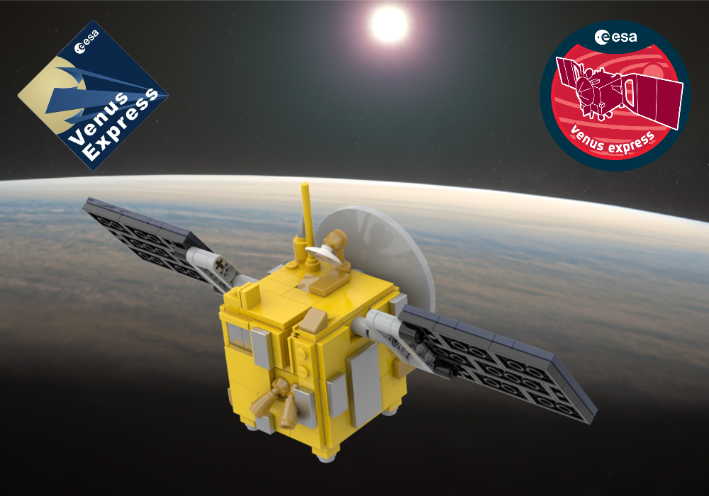 Lego Venus Express Spacecraft