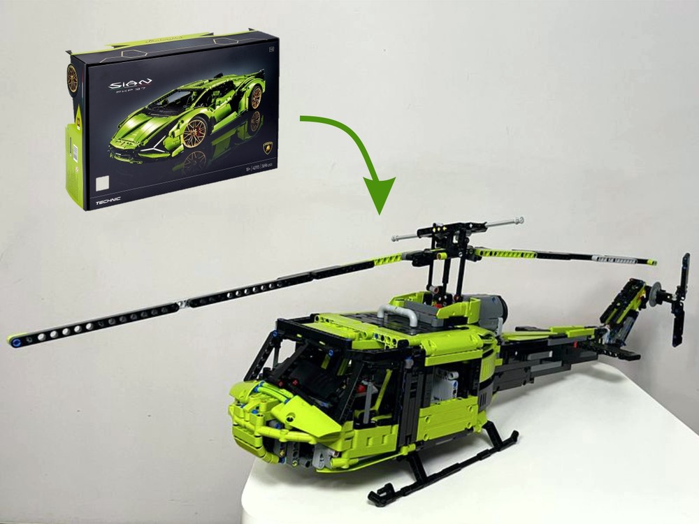 Lego Bell UH-1 Iroquois Huey