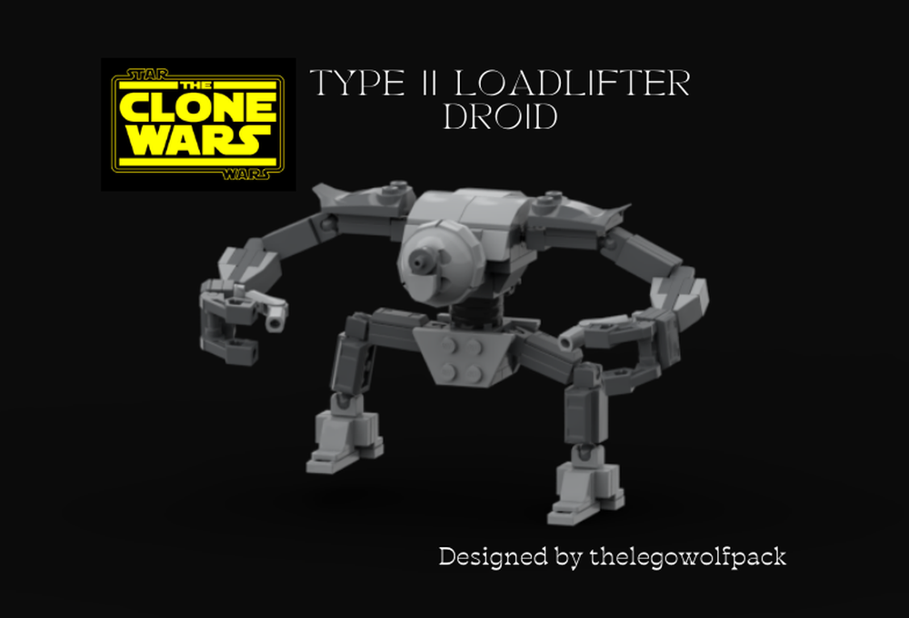 Lego Type II loadlifter droid