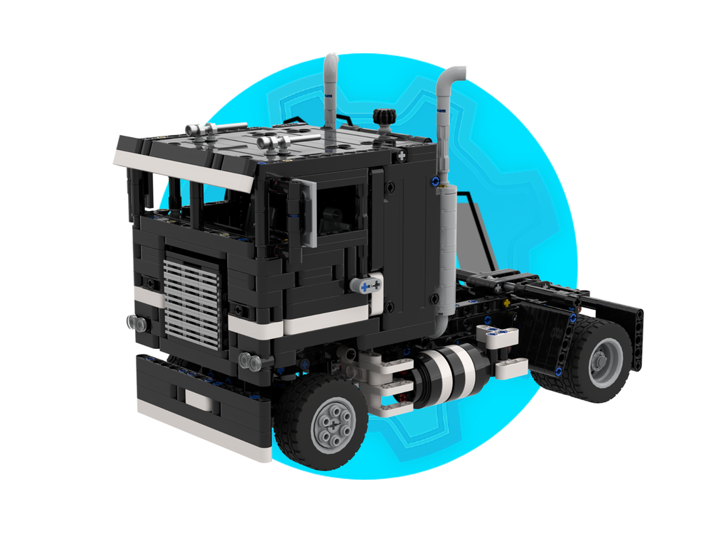Lego Freightliner FLB - 4x2 - Black