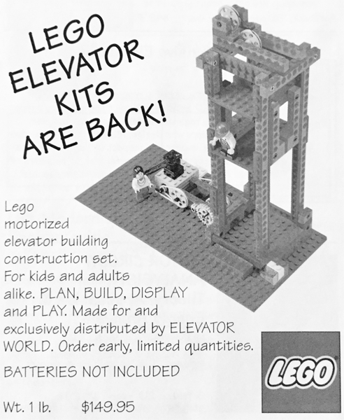 Lego Elevator Kit