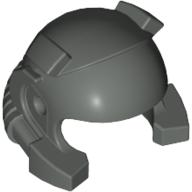 Lego Helmet with Breathing Apparatus and Headlights / Dark Gray
