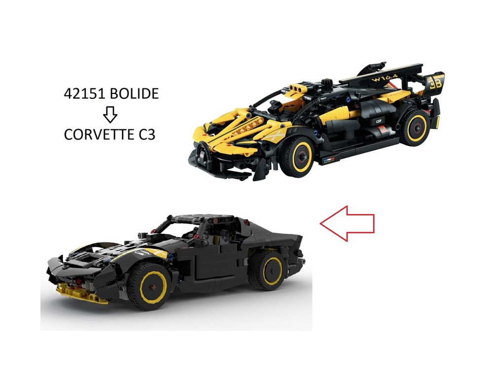 Lego 42151 Corvette C3