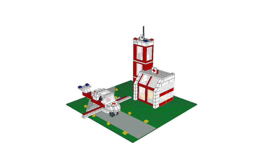 Lego 6380 Emergency Airport
