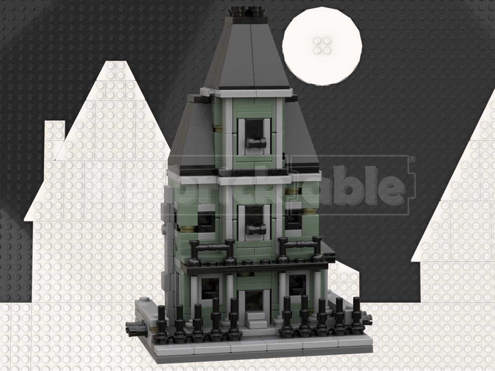 Lego Mini modulars : Haunted house (10228)