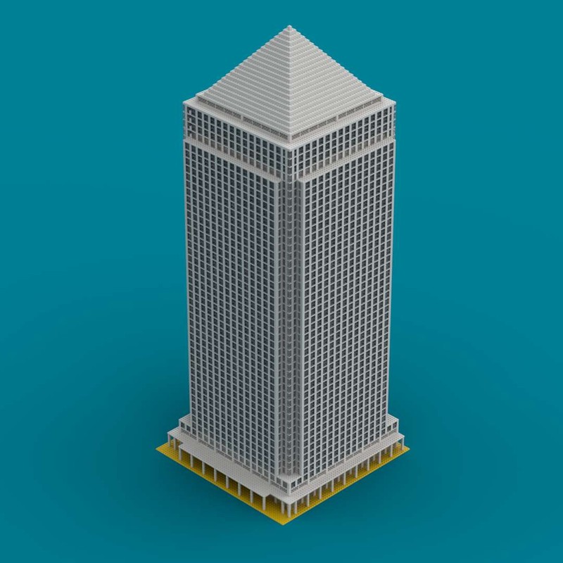 Lego One Canada Square