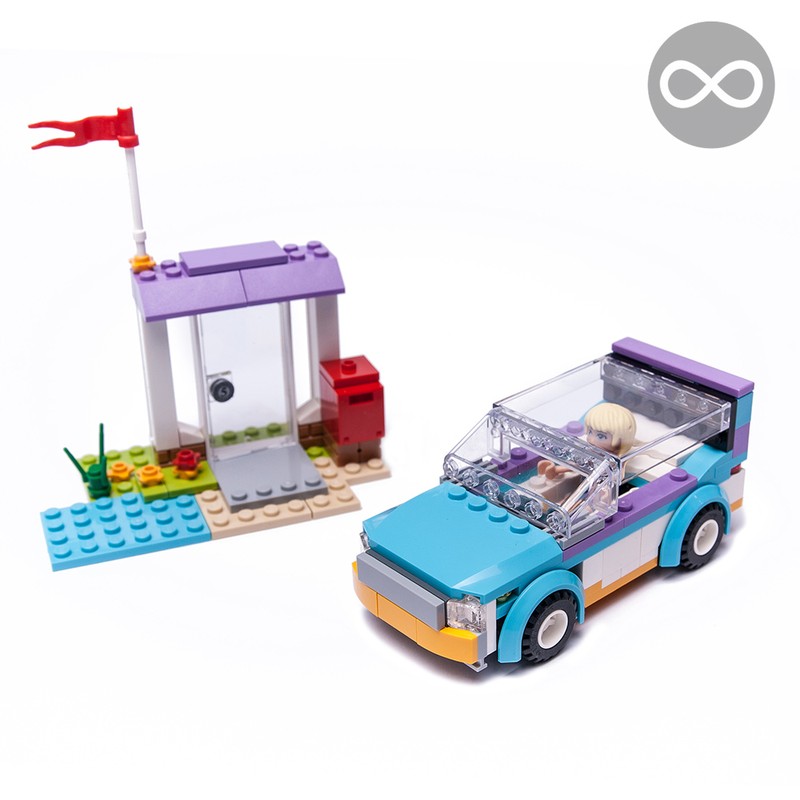 Lego 41310 sunroof car