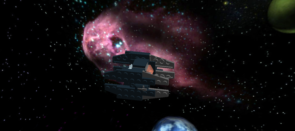 Lego kylo ren's star fighter