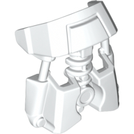 Lego Large Figure Limb / Torso Cover, Armor (Toa Okoto) / White