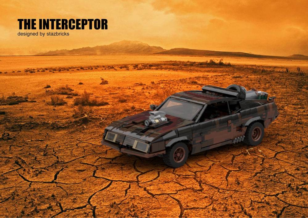 Lego Mad Max Interceptor - wasteland edition