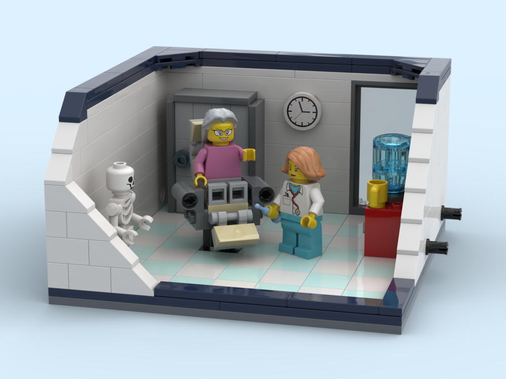 Lego Corona vaccination room