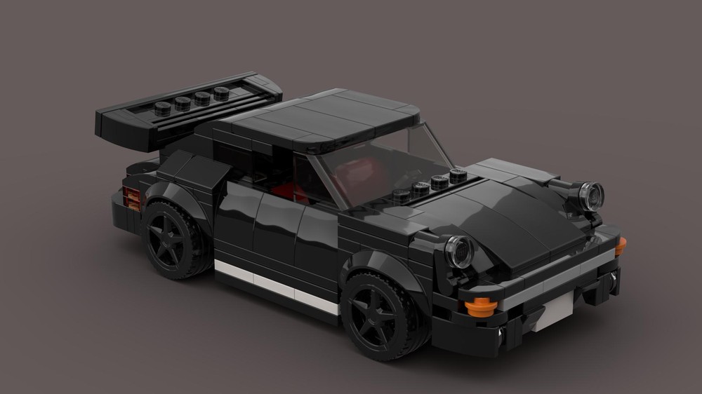Lego Porsche 911 1985 blackbird