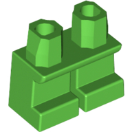Lego Legs Short / Bright Green