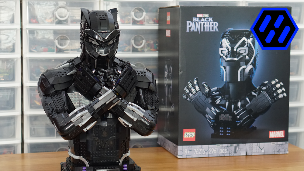 Lego 76215 Black Panther Bust - Alternate Build
