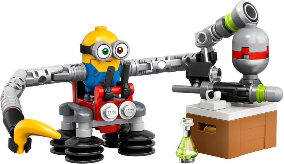 Lego Bob Minion with Robot Arms