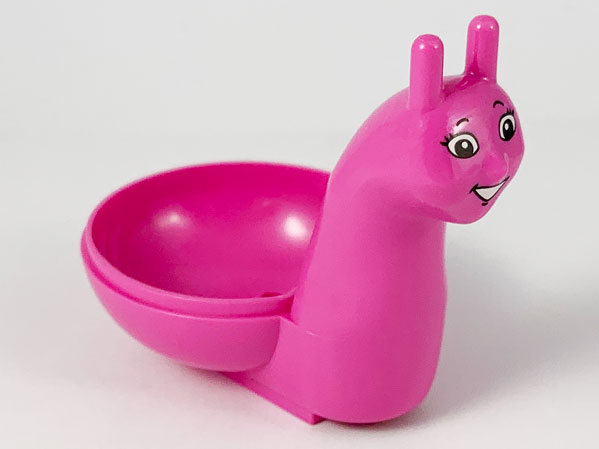Lego Belville, Insect Body Part, Snail Body with Face Print / Dark Pink
