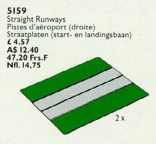 Lego Straight Runways