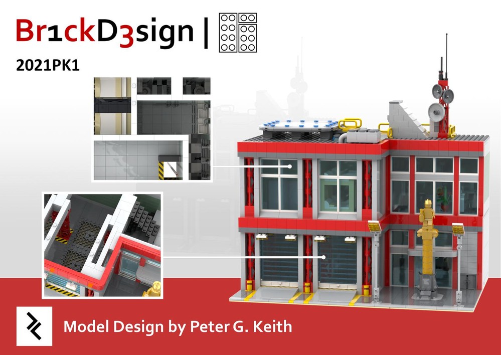 Lego Fire Station 21