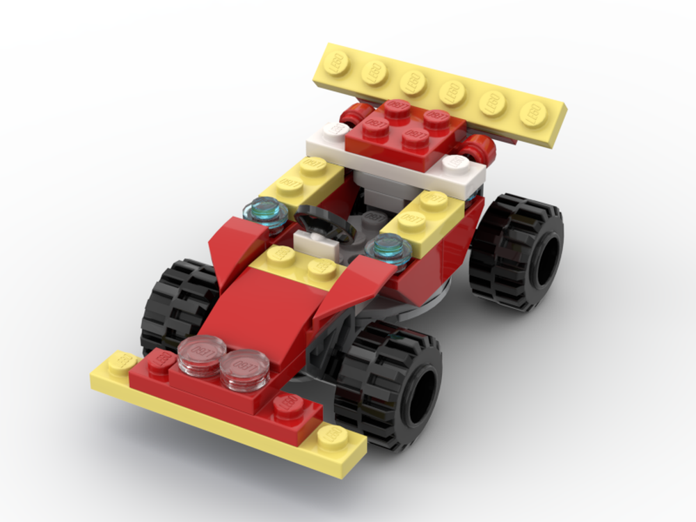 Lego racing car
