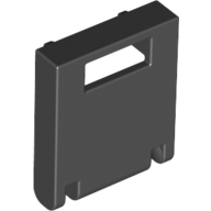 Lego Box 2 x 2 x 2 Door with Slot / Black