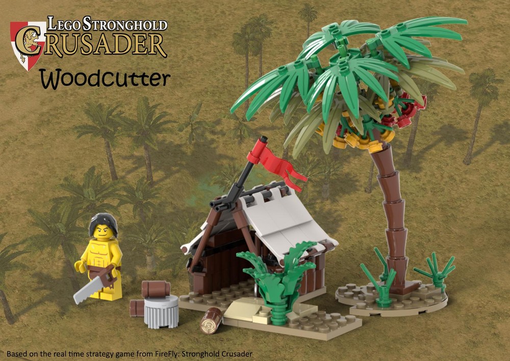 Lego Stronghold Woodcutter