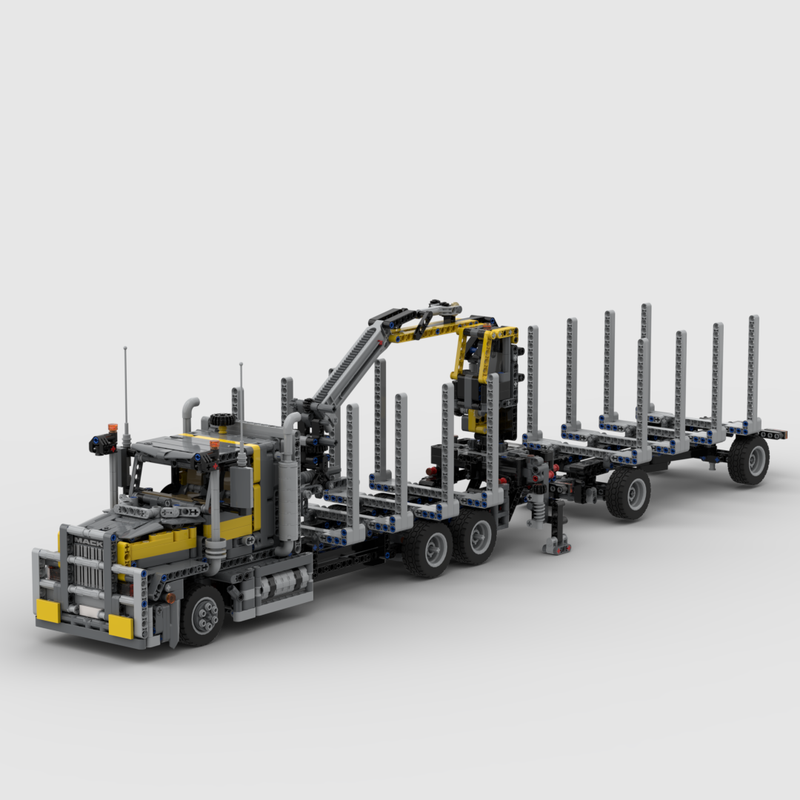 Lego Mack Titan logging truck