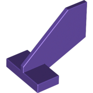 Lego Tail Shuttle - Small / Dark Purple