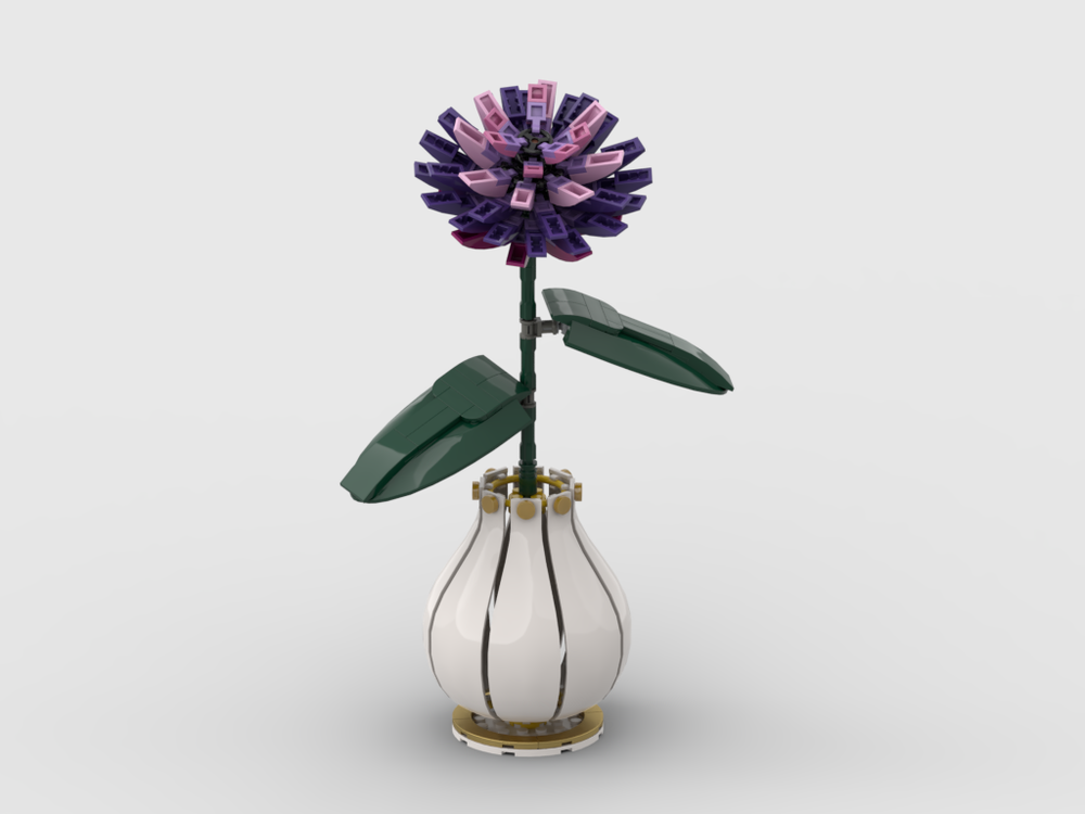 Lego Dahlia Flower