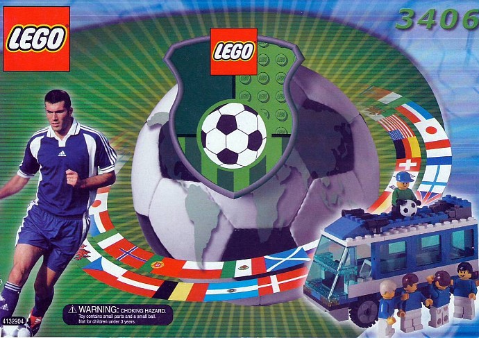 Lego Team Bus (White)