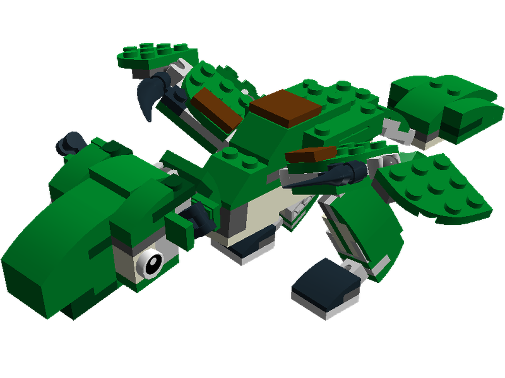 Lego Rathian Amigurumi