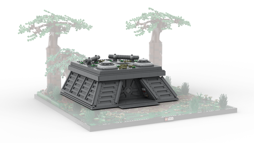 Lego SW Episode 6 Battle on Endor / Imperial bunker of shield generator (Without diorama stand)