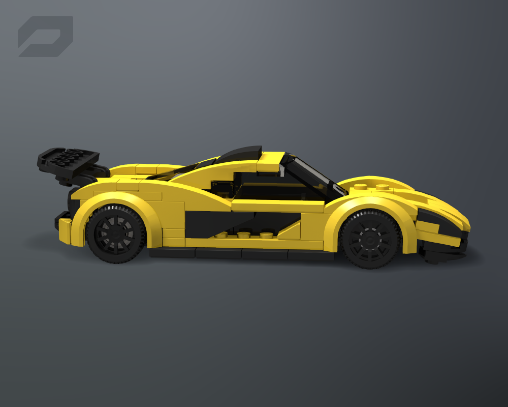 Lego McLaren P1 LM (City Scale) Yellow
