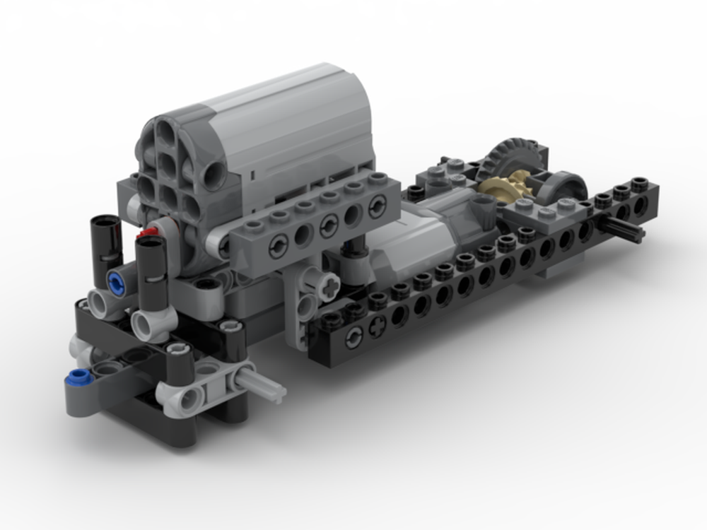 Lego RC HGV chassis